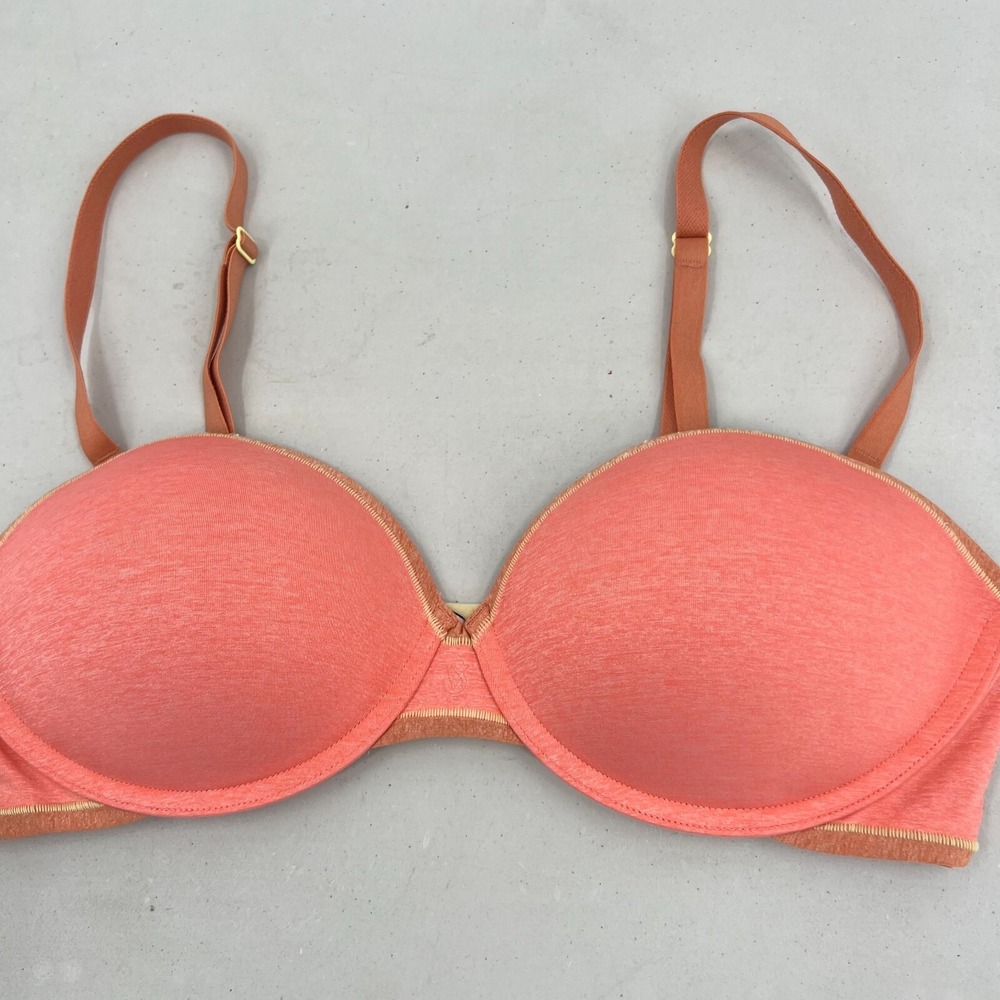 Victorias Secret‎ Multi-way Bra Size 36C Coral Wireless Padded